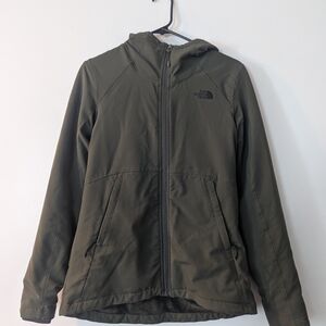 The North Face Olive Green Lightweight Hooded Jacket